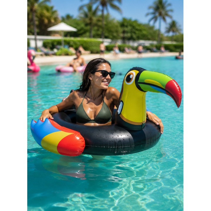 Flotador Hinchable Tucán para Playa y Piscina Infantil | repuestos.prologyc.es