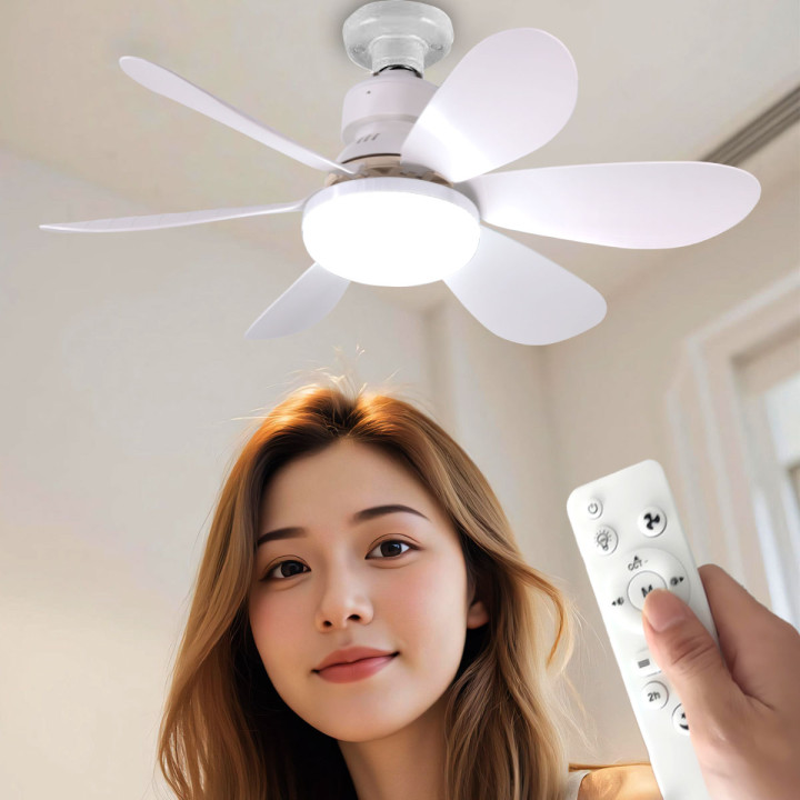 Lámpara de Techo LED E27 Regulable 30W 40W con Mando | prologyc.es