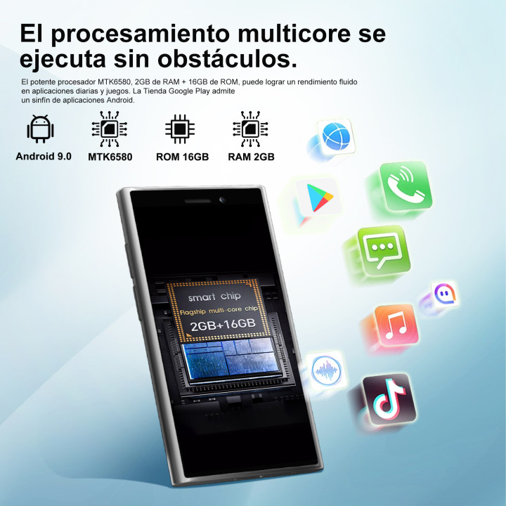 Mini Smartphone SERVO 3 Pulgadas Android 9 Dual SIM 2GB 16GB | prologyc.es | repuestos.prologyc.es