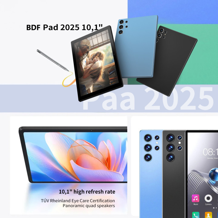 Tablet BDF H39 10.1 Pulgadas 6GB RAM 128GB 4G LTE Dual SIM | prologyc.es | repuestos.prologyc.es