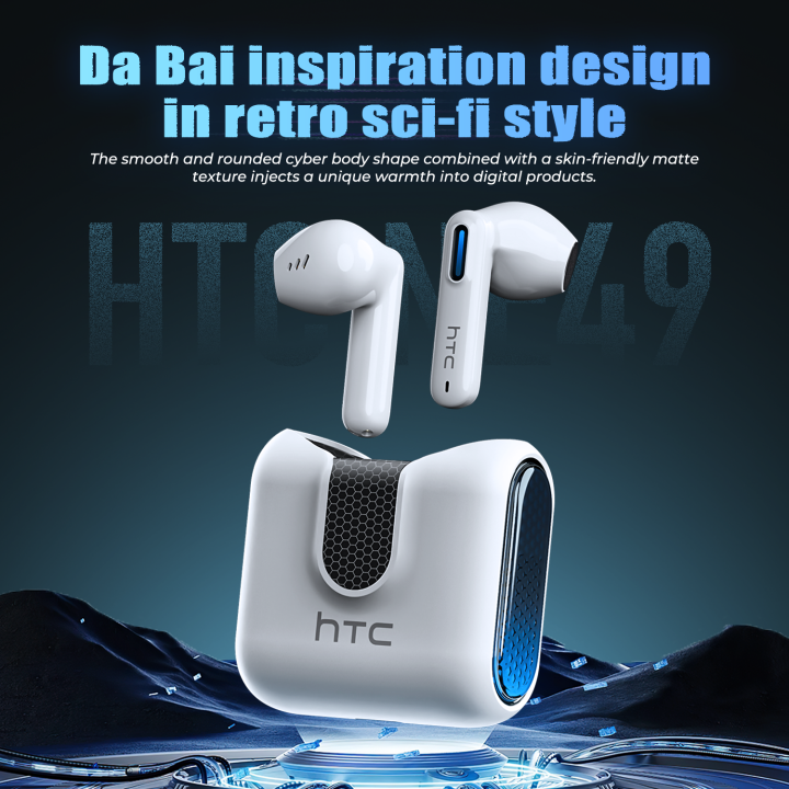 Auriculares HTC NE49 TWS con Traductor IA y Cancelación ENC | prologyc.es | repuestos.prologyc.es