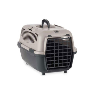 Transportín de Plástico Antracita para Gatos y Mascotas | prologyc.es | repuestos.prologyc.es