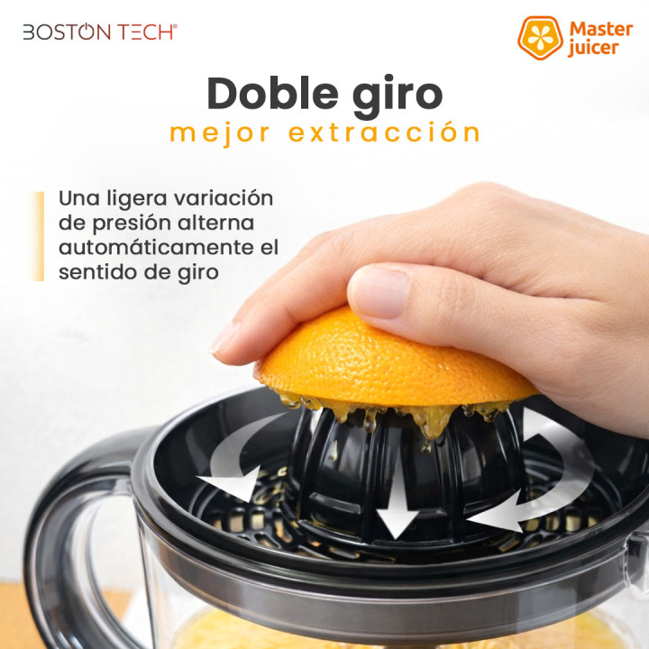 Exprimidor Eléctrico MasterJuicer 700 ml Doble Giro BPA Free | prologyc.es | repuestos.prologyc.es