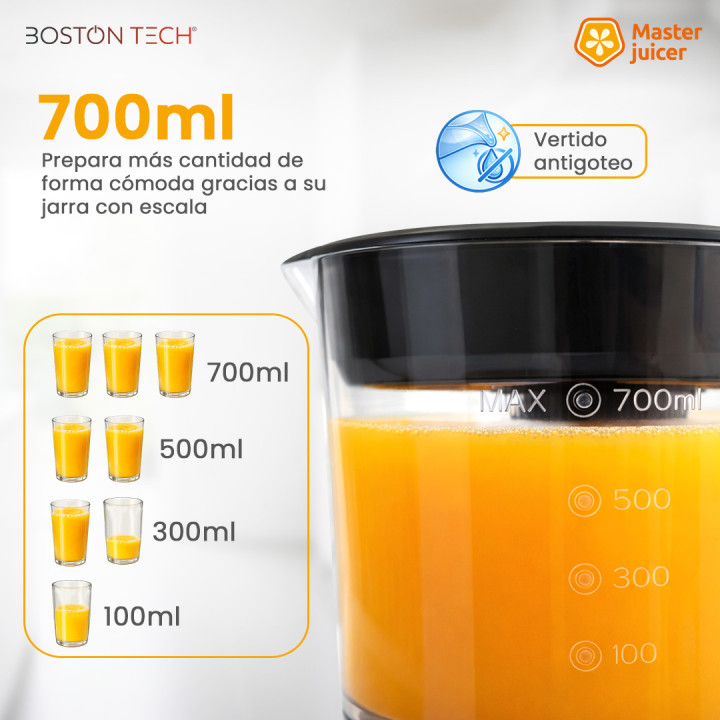 Exprimidor Eléctrico MasterJuicer 700 ml Doble Giro BPA Free | prologyc.es | repuestos.prologyc.es