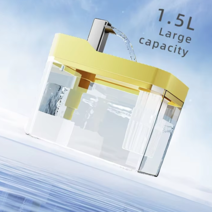 Fuente de Agua USB para Gatos con Filtro Automático y Bomba de Recirculación | prologyc.es | repuestos.prologyc.es
