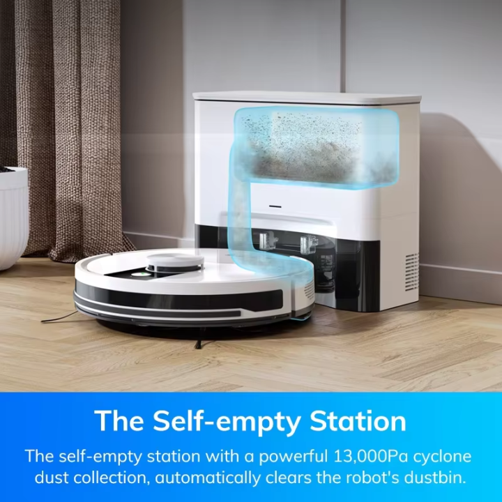 Robot Aspirador y Friegasuelos ILIFE A12 Pro con Navegación LiDAR y Autovaciado | prologyc.es | repuestos.prologyc.es