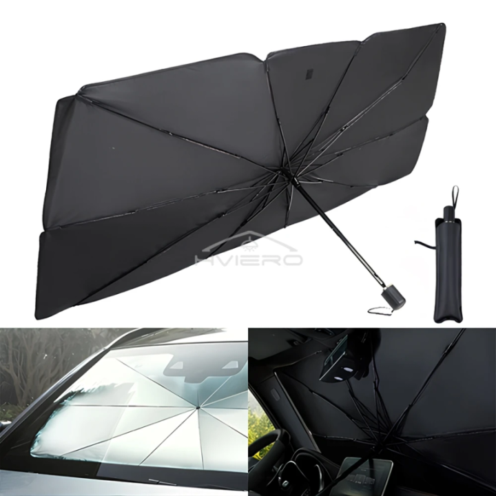 Parasol Plegable Tipo Sombrilla para Parabrisas de Coche con Protección UV | prologyc.es | repuestos.prologyc.es