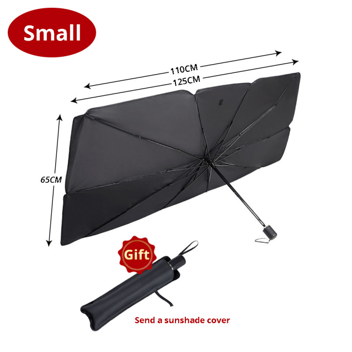 Parasol Plegable Tipo Sombrilla para Parabrisas de Coche con Protección UV | prologyc.es | repuestos.prologyc.es