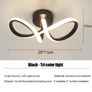 Lámpara LED de Techo Minimalista Estilo Nórdico para Pasillo Salón y Balcón | prologyc.es | repuestos.prologyc.es