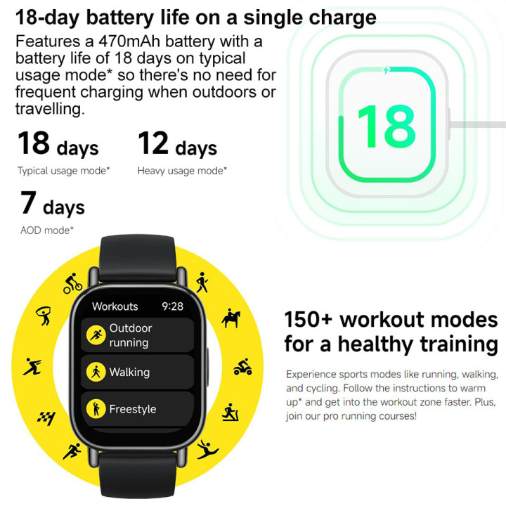 Smartwatch Xiaomi Redmi Watch 5 Lite AMOLED 1,96" con Llamadas Bluetooth y GPS | prologyc.es | repuestos.prologyc.es