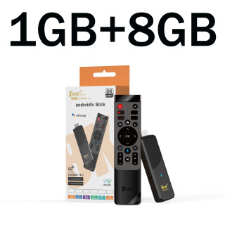 TV Stick Android 14 4K 8K con WiFi 6, Bluetooth 5.0, 8GB RAM y 128GB | prologyc.es | repuestos.prologyc.es
