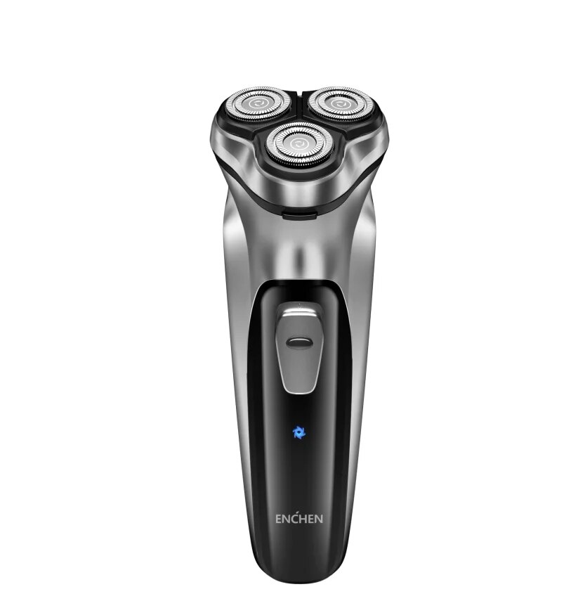 Afeitadora Eléctrica Rotativa ENCHEN Blackstone con Cabezales 3D y Carga USB Tipo C | prologyc.es