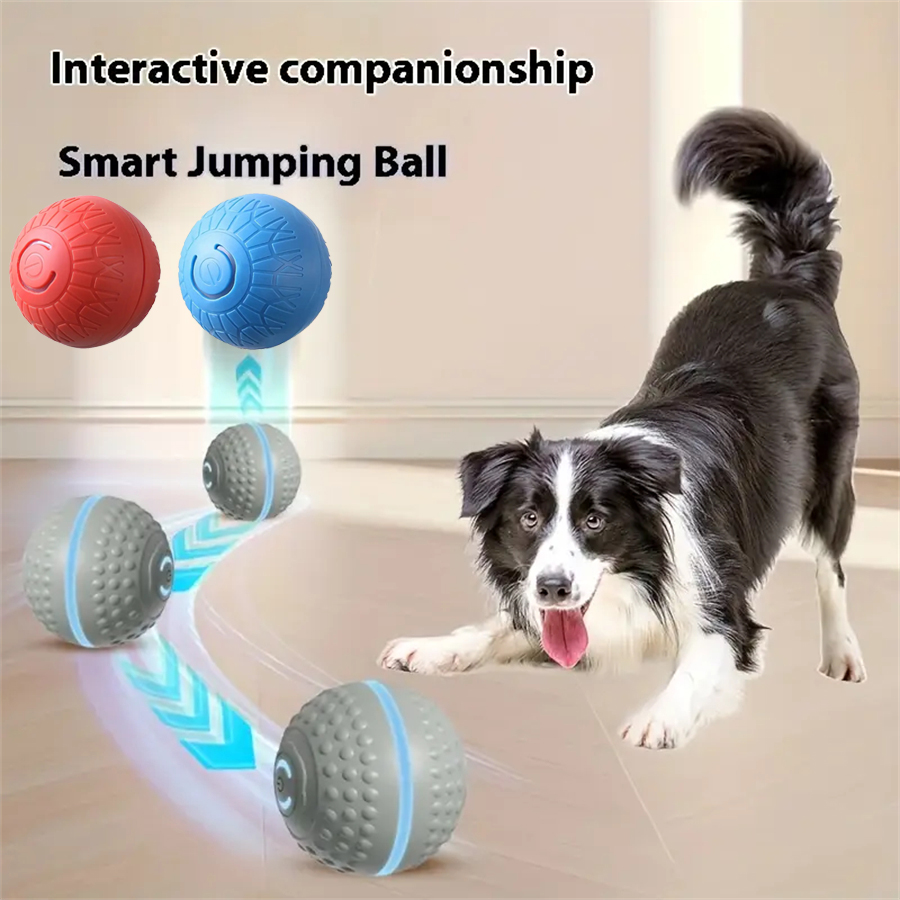 Pelota Inteligente Interactiva para Perros Recargable por USB con Movimiento Automático | prologyc.es | repuestos.prologyc.es
