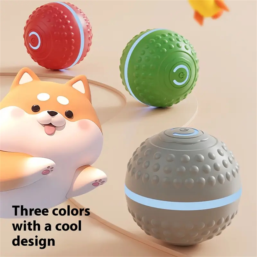 Pelota Inteligente Interactiva para Perros Recargable por USB con Movimiento Automático | prologyc.es | repuestos.prologyc.es