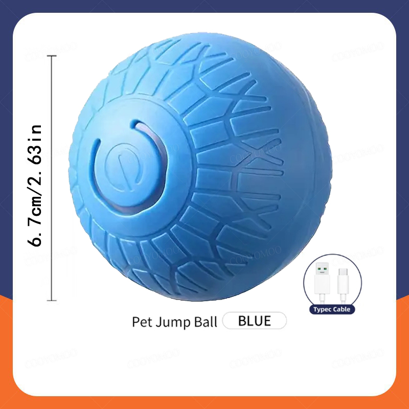 Pelota Inteligente Interactiva para Perros Recargable por USB con Movimiento Automático | prologyc.es | repuestos.prologyc.es