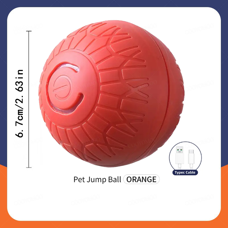 Pelota Inteligente Interactiva para Perros Recargable por USB con Movimiento Automático | prologyc.es | repuestos.prologyc.es