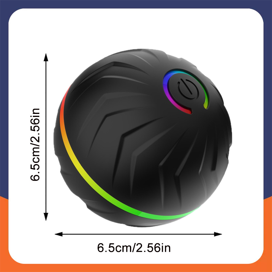 Pelota Inteligente Interactiva para Perros Recargable por USB con Movimiento Automático | prologyc.es | repuestos.prologyc.es