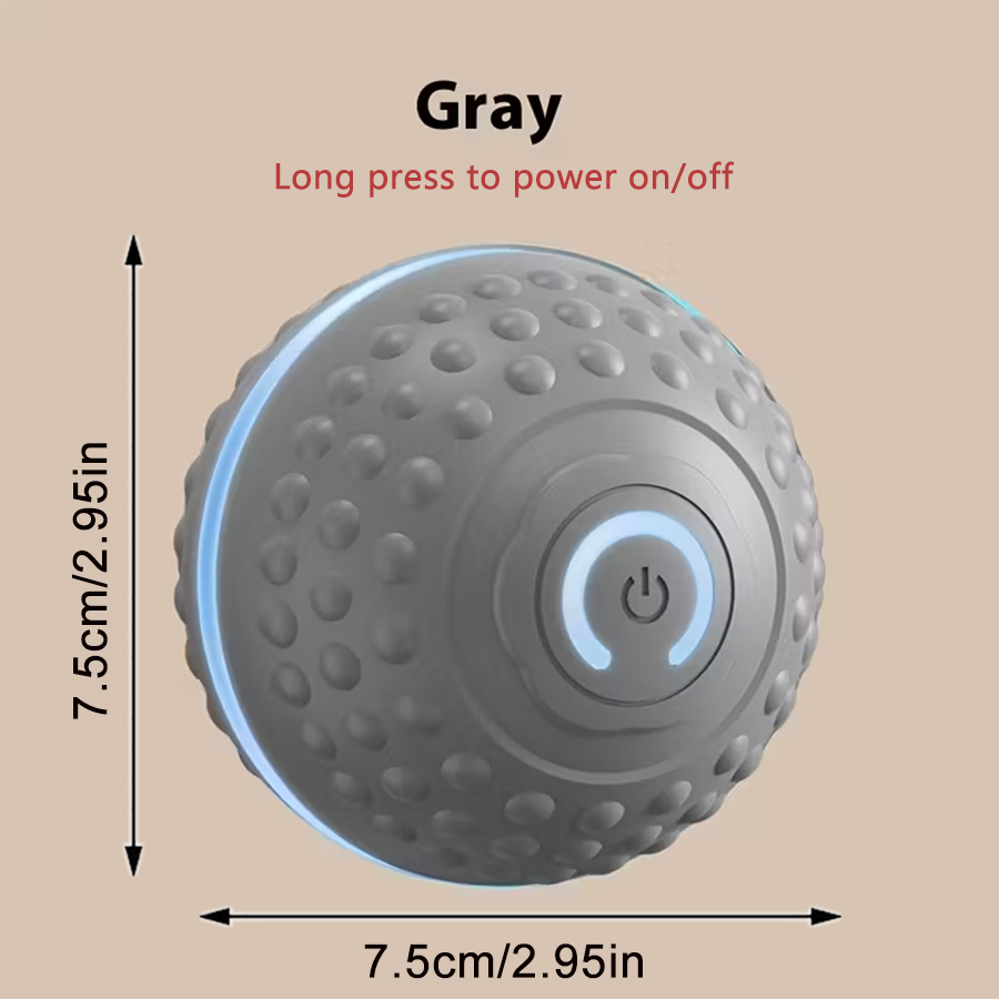 Pelota Inteligente Interactiva para Perros Recargable por USB con Movimiento Automático | prologyc.es | repuestos.prologyc.es