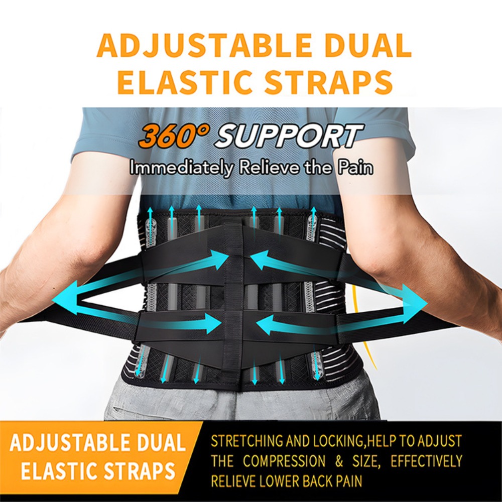 Cinturón de Soporte Lumbar con Almohadilla Inflable Ajustable para Espalda | prologyc.es | repuestos.prologyc.es