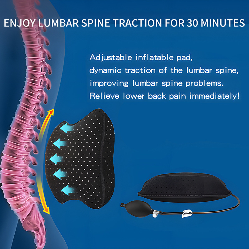 Cinturón de Soporte Lumbar con Almohadilla Inflable Ajustable para Espalda | prologyc.es | repuestos.prologyc.es
