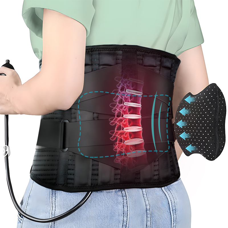 Cinturón de Soporte Lumbar con Almohadilla Inflable Ajustable para Espalda | prologyc.es | repuestos.prologyc.es
