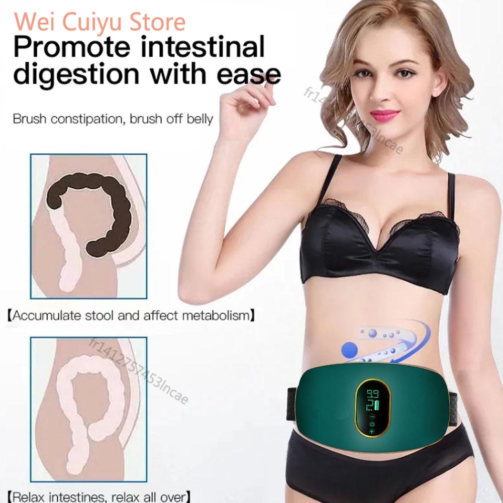 Estimulador Muscular Eléctrico EMS para Abdomen con Cinturón Ajustable Recargable por USB | prologyc.es | repuestos.prologyc.es