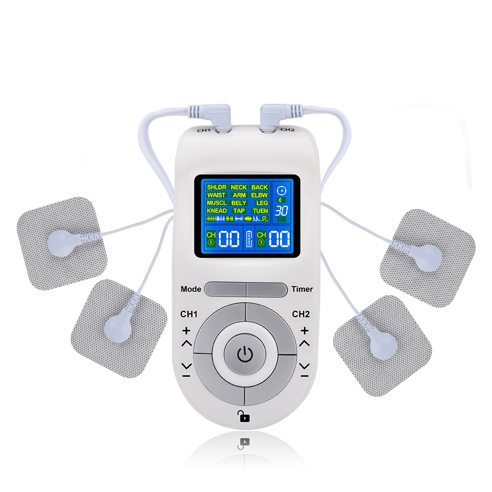 Electroestimulador Muscular TENS y EMS de 12 Modos con 40 Niveles de Intensidad | prologyc.es | repuestos.prologyc.es