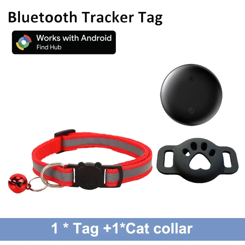 Rastreador Bluetooth para Mascotas Compatible con Google Find My Android | prologyc.es | repuestos.prologyc.es