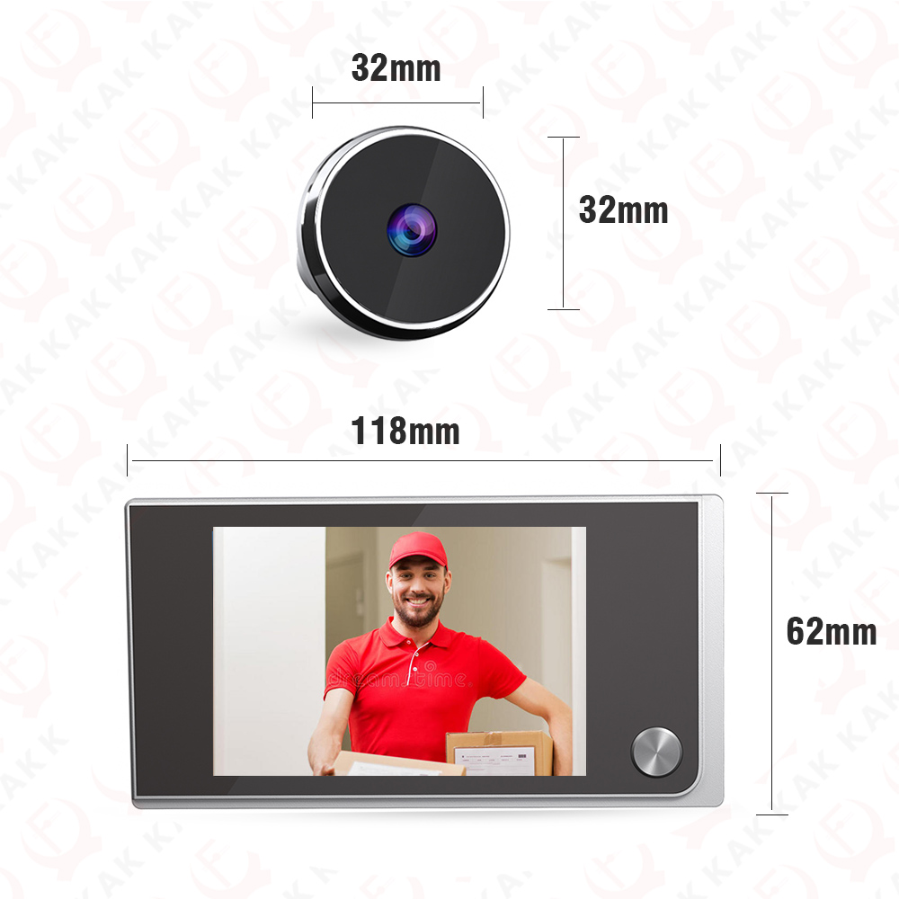 Mirilla Digital para Puerta con Pantalla HD de 3,5 Pulgadas 120° | prologyc.es | repuestos.prologyc.es