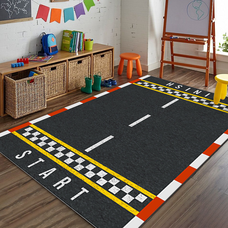 Alfombra de Juego Infantil Deportiva Antideslizante con Circuito de Carreras | prologyc.es | repuestos.prologyc.es