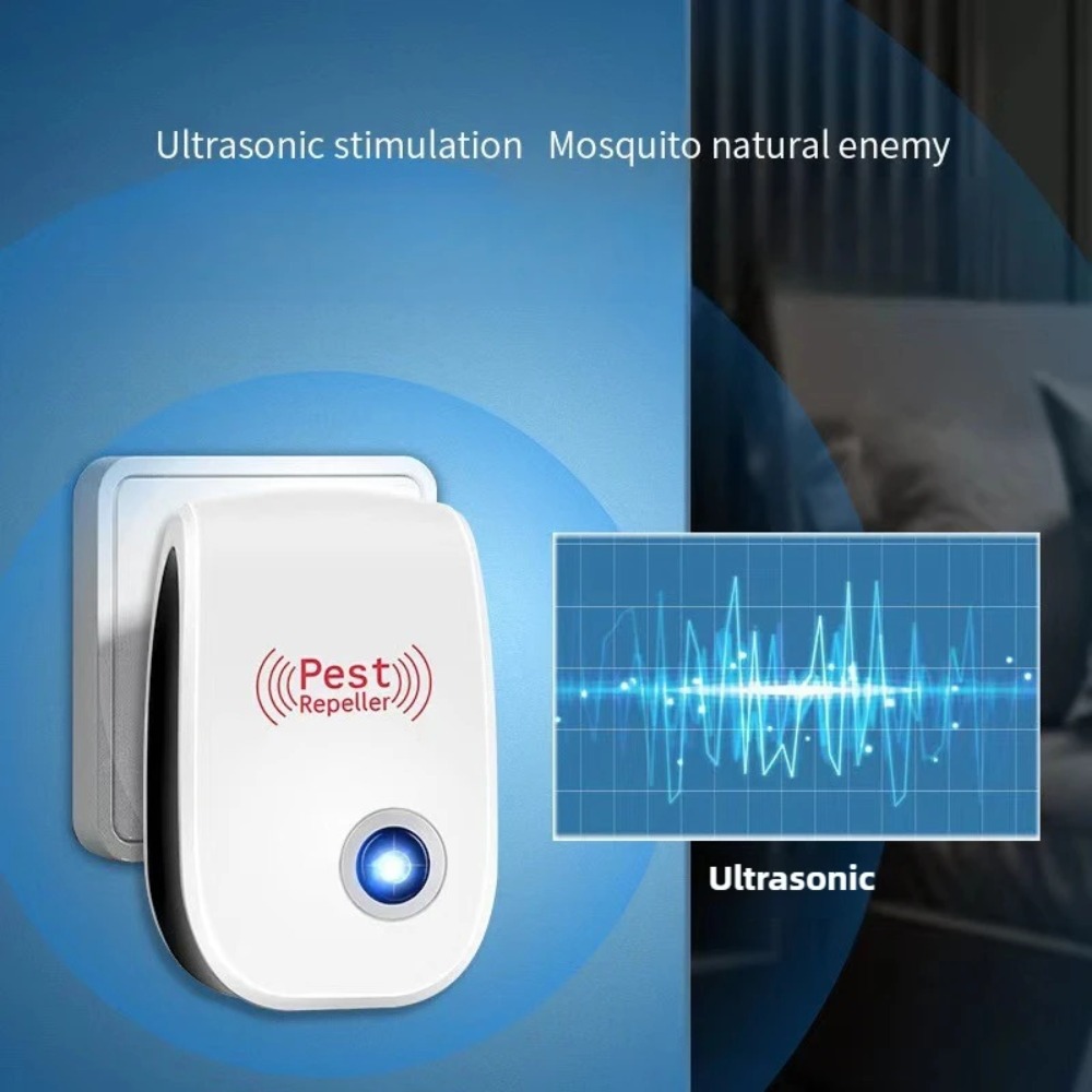 Repelente Ultrasónico de Plagas Enchufable para Mosquitos, Ratones, Hormigas, Arañas y Cucarachas | prologyc.es |