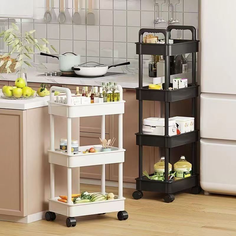 Estante de Almacenamiento para Cocina de 5 Capas con Ruedas Multifunción | prologyc.es | repuestos.prologyc.es