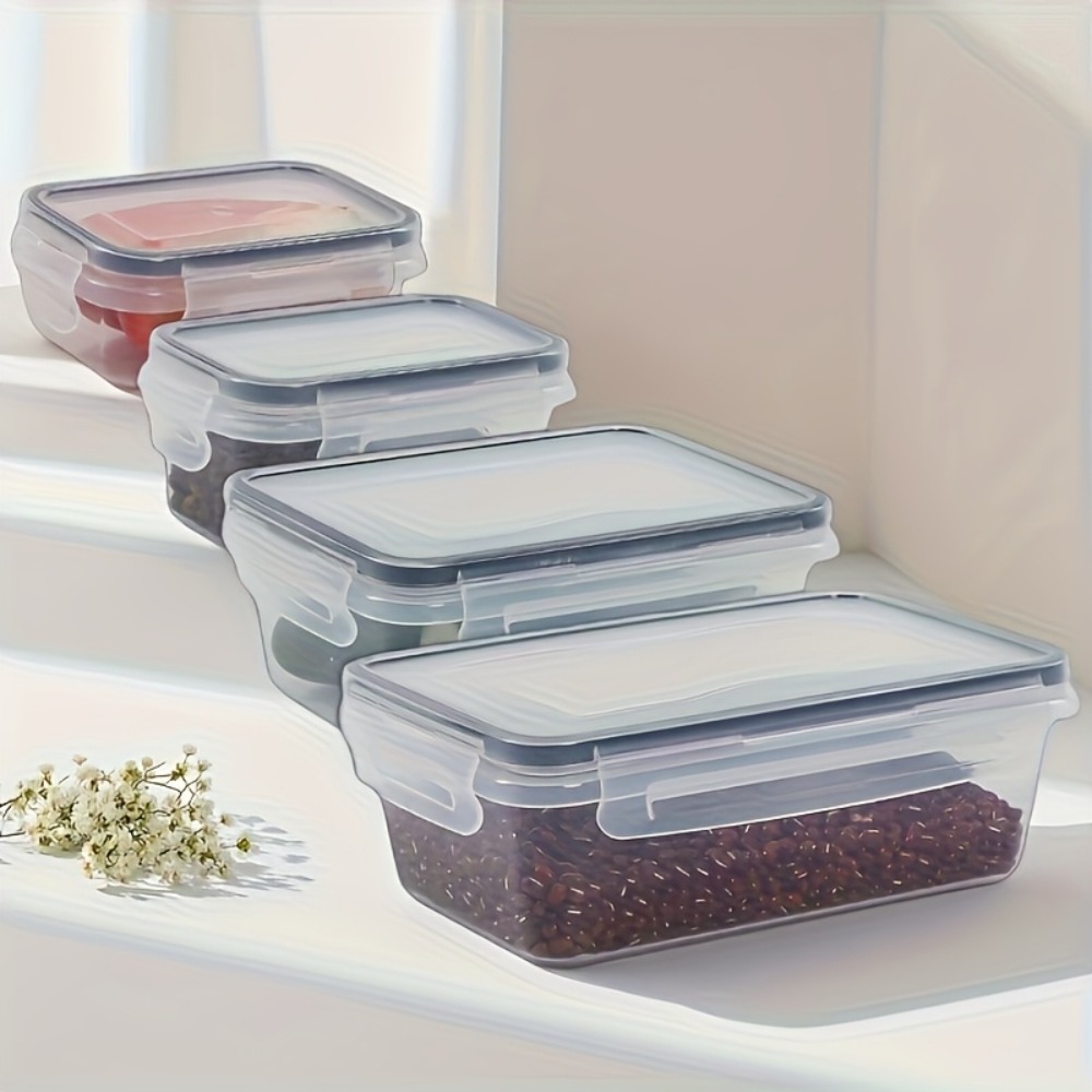Contenedores Herméticos para Alimentos sin BPA 8 Unidades con Tapas de Bloqueo | prologyc.es | repuestos.prologyc.es