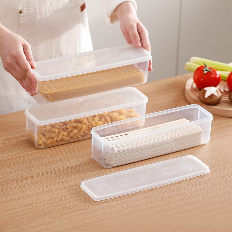 Contenedores Rectangulares Largos para Alimentos 4 Unidades Organizador de Nevera | prologyc.es | repuestos.prologyc.es