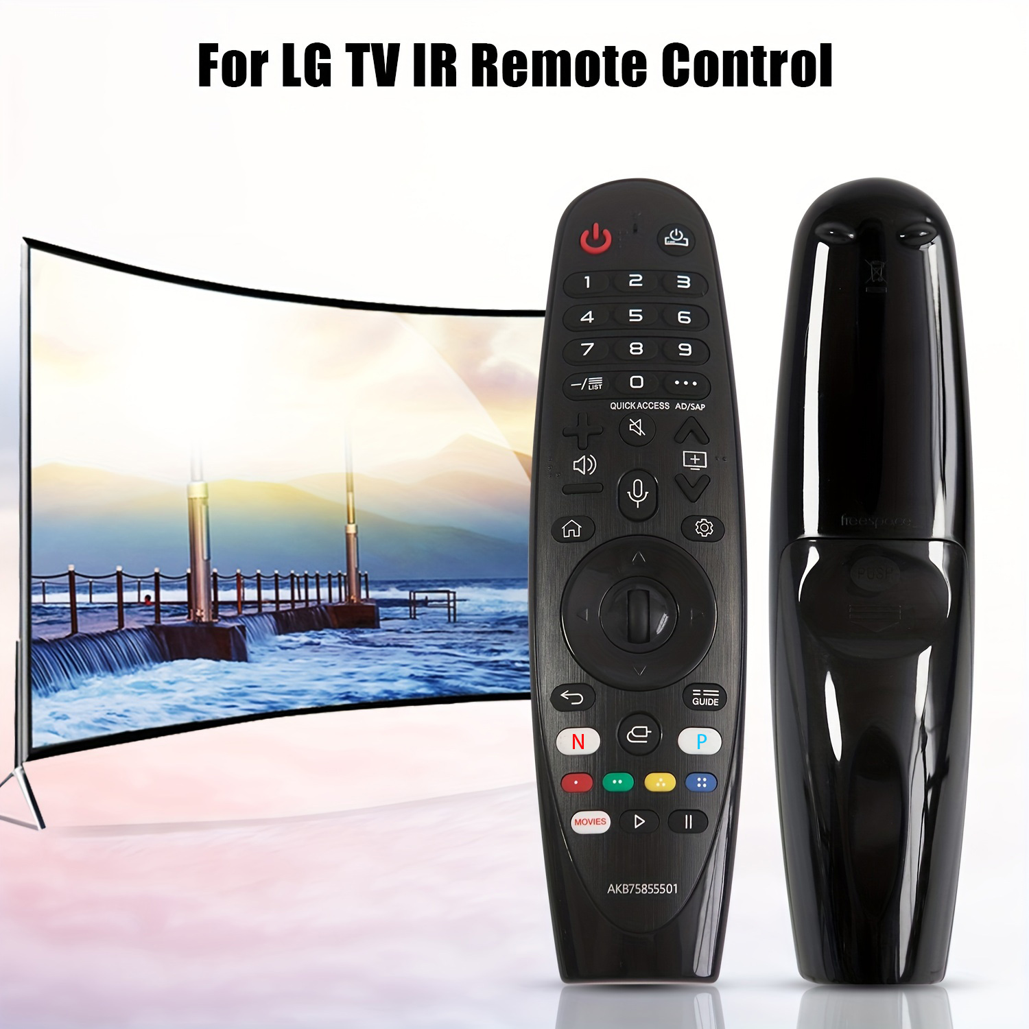 Mando a Distancia Universal para Televisores LG Sin Función de Voz | prologyc.es | repuestos.prologyc.es
