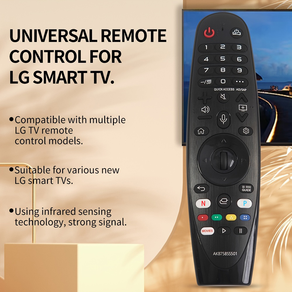 Mando a Distancia Universal para Televisores LG Sin Función de Voz | prologyc.es | repuestos.prologyc.es
