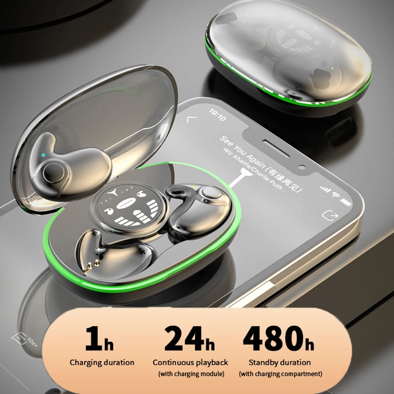 Auriculares Invisibles Bluetooth 5.3 para Dormir IPX5 | prologyc.es | repuestos.prologyc.es