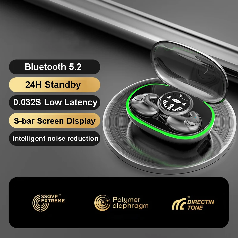 Auriculares Invisibles Bluetooth 5.3 para Dormir IPX5 | prologyc.es | repuestos.prologyc.es