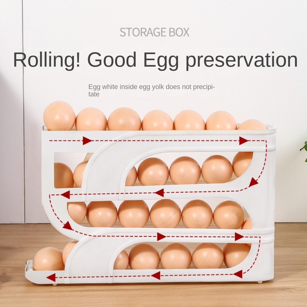 Organizador de Huevos con Rodillo Automático de 3 o 4 Capas | prologyc.es | repuestos.prologyc.es