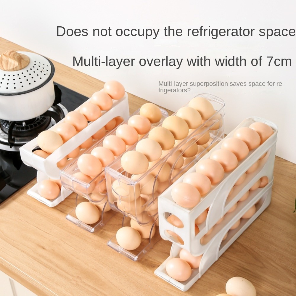 Organizador de Huevos con Rodillo Automático de 3 o 4 Capas | prologyc.es | repuestos.prologyc.es