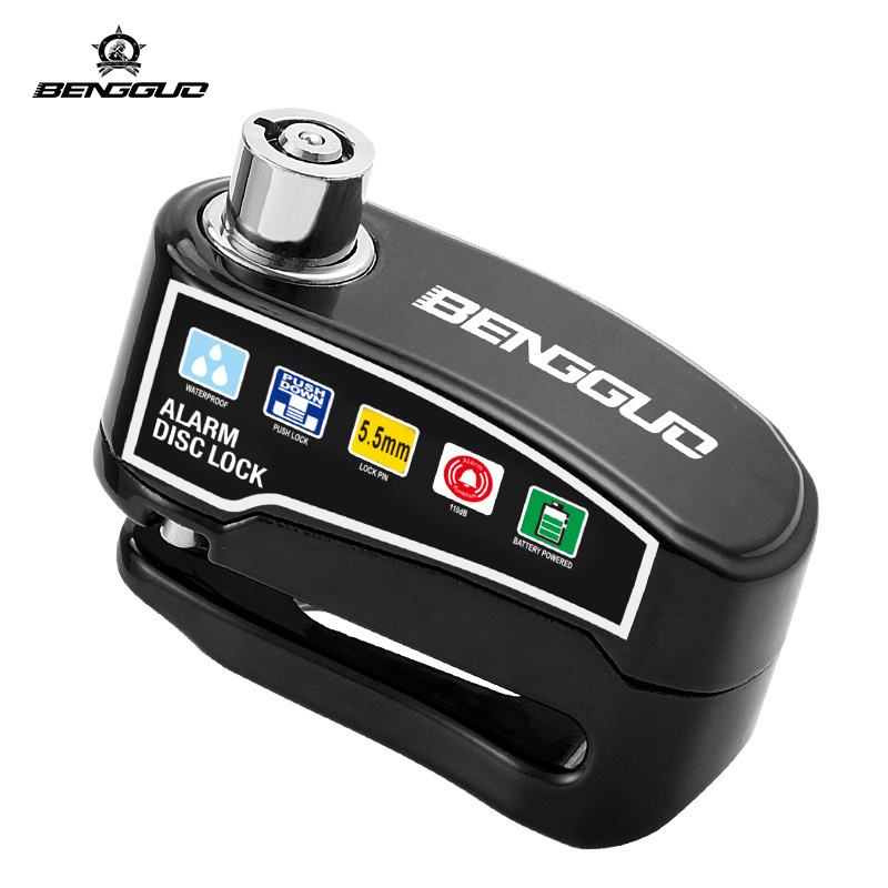 Candado de Disco Antirrobo con Alarma 110 dB para Moto y Scooter | prologyc.es | repuestos.prologyc.es