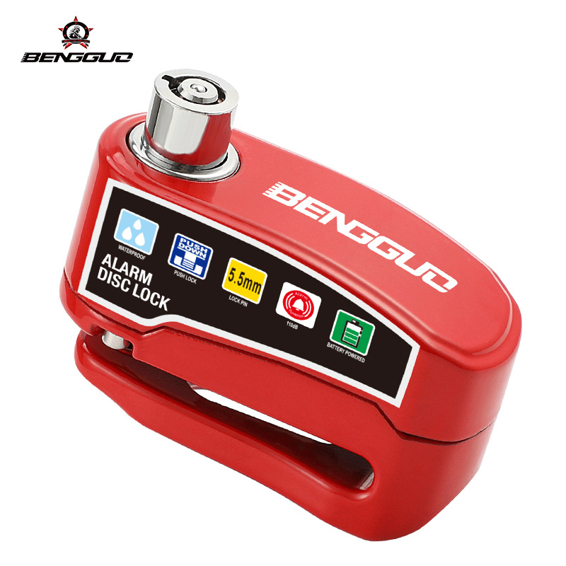 Candado de Disco Antirrobo con Alarma 110 dB para Moto y Scooter | prologyc.es | repuestos.prologyc.es