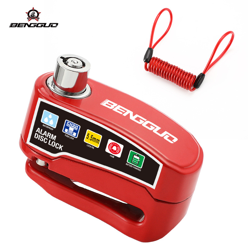 Candado de Disco Antirrobo con Alarma 110 dB para Moto y Scooter | prologyc.es | repuestos.prologyc.es