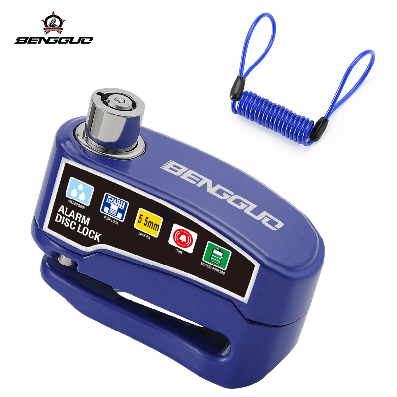 Candado de Disco Antirrobo con Alarma 110 dB para Moto y Scooter | prologyc.es | repuestos.prologyc.es