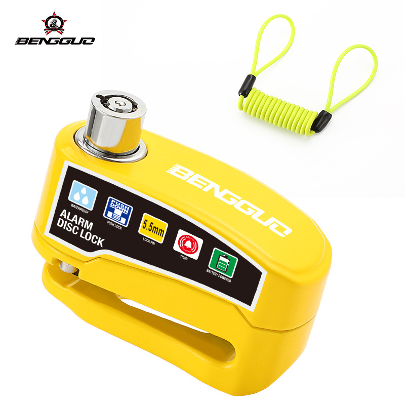 Candado de Disco Antirrobo con Alarma 110 dB para Moto y Scooter | prologyc.es | repuestos.prologyc.es