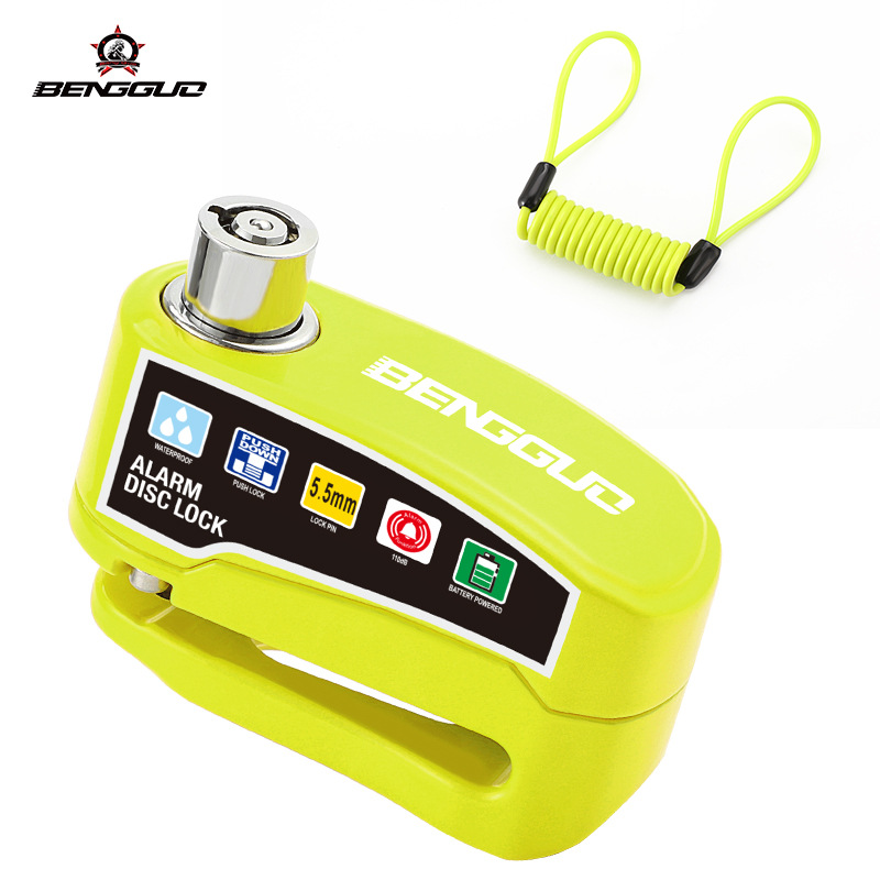 Candado de Disco Antirrobo con Alarma 110 dB para Moto y Scooter | prologyc.es | repuestos.prologyc.es