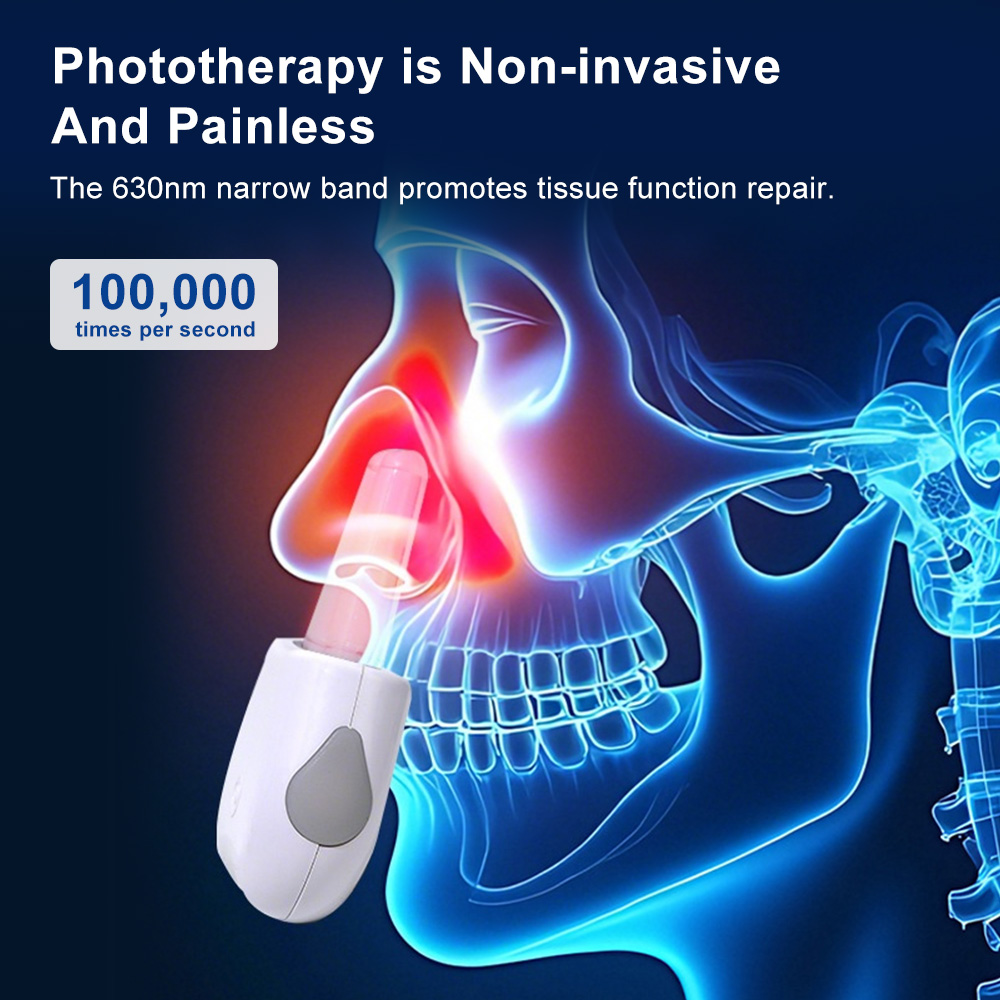 Dispositivo Nasal Inteligente de Luz Roja Recargable | prologyc.es | repuestos.prologyc.es