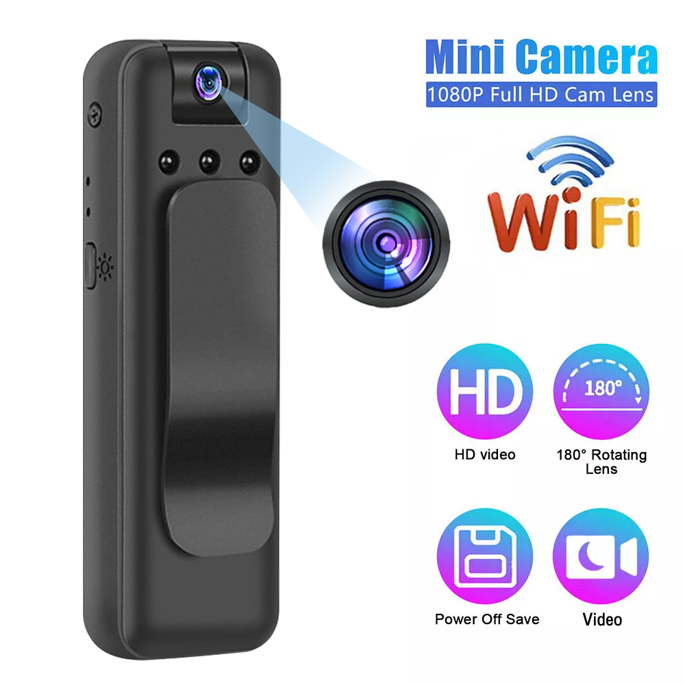 Mini Cámara Corporal Ultra HD 2K con Clip Trasero | prologyc.es | repuestos.prologyc.es