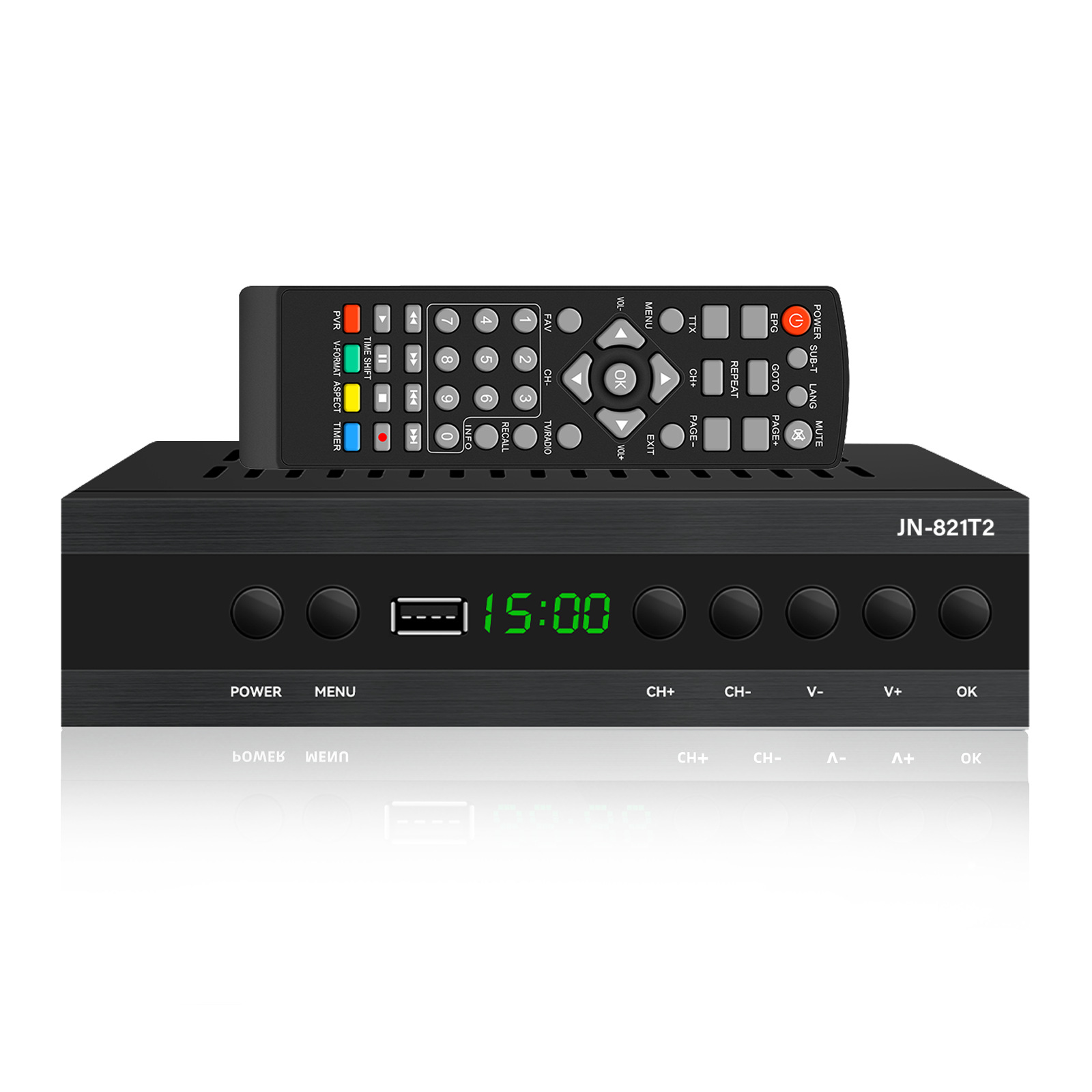 Receptor TDT HD DVB-T2 H.265 Decodificador Digital Terrestre | prologyc.es | repuestos.prologyc.es