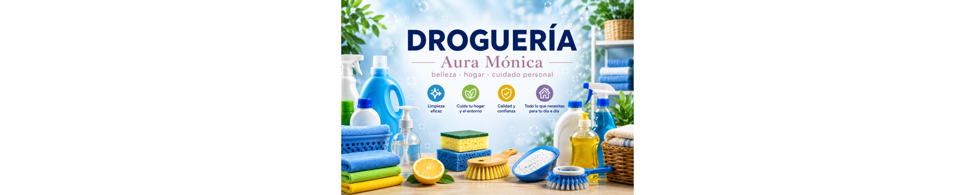 Droguería, Belleza y Hogar · Aura Mónica | prologyc.es